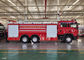 500Kg Dry Powder Filling 100Km/H Foam Fire Truck Brigade Truck 6.45m Lifting