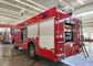 Aluminum Alloy IP65 Fire Department Trucks With 6 Seat 12m Lift