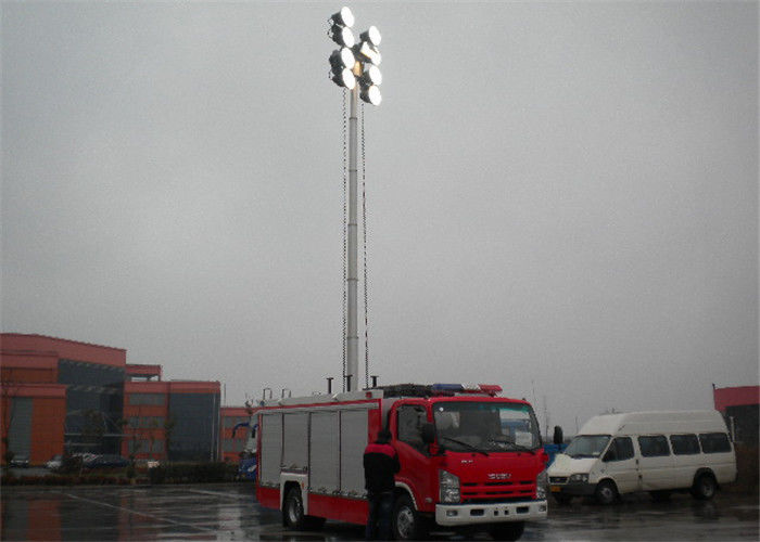139kw 4x2 Drive ISUZU Chassis Light Rescue Fire Truck With LED Light Source
