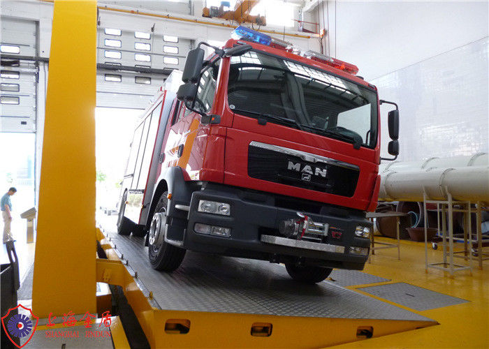 Chemical Accidents Emergency Rescue Vehicle With 100pcs Rescue Fire Equipment