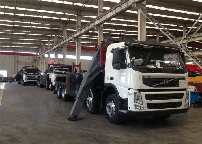2 Persons Heavy Duty Road Wrecker Truck Flatbed Wrecker with Volvo Chassis