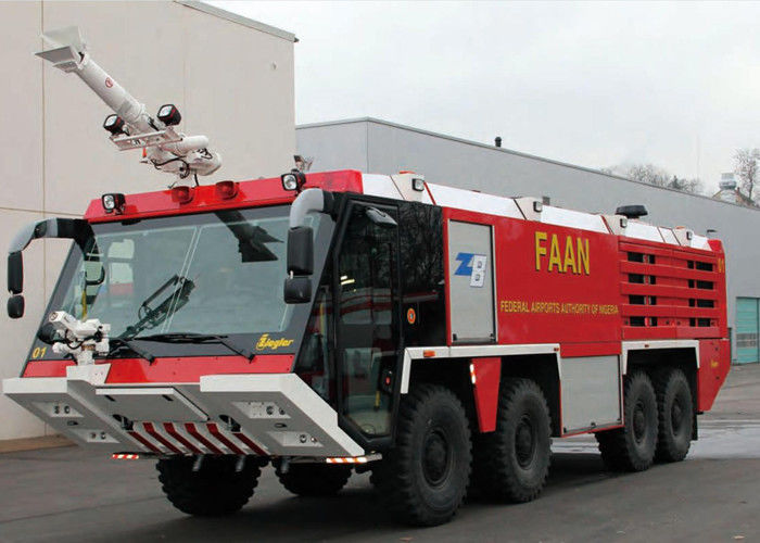 Three Axle 100Km/H 6x6 Drive ARFF Emergency Rescue Vehicle